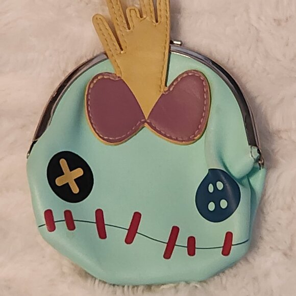 Disney Lilo & Stitch Scrump Big Face Coin Bag/Loungefly Purse - Picture 3 of 7